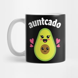 Avocados Hugging Together Happy Auntcado Uncle Niece Nephew Mug